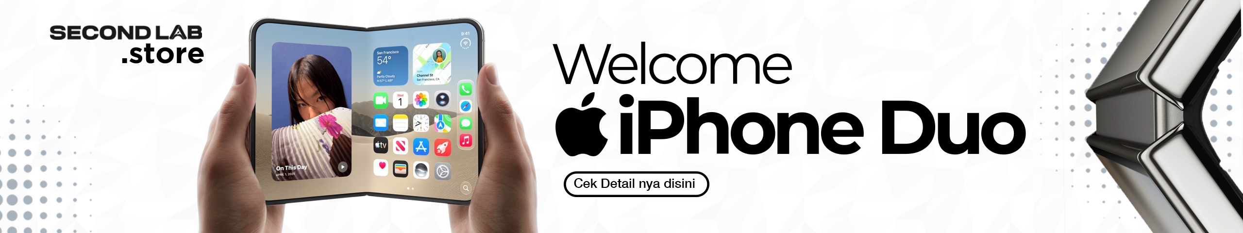 Welcome iPhone Duo — Cek Detailnya